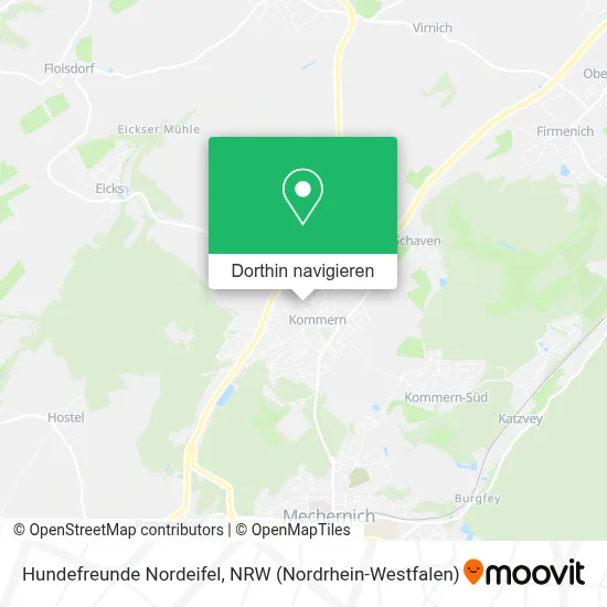 Hundefreunde Nordeifel Karte