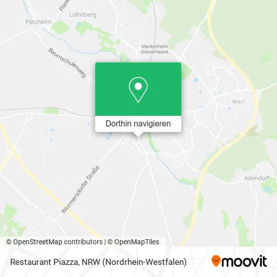 Restaurant Piazza Karte