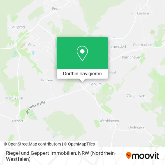 Riegel und Geppert Immobilien Karte