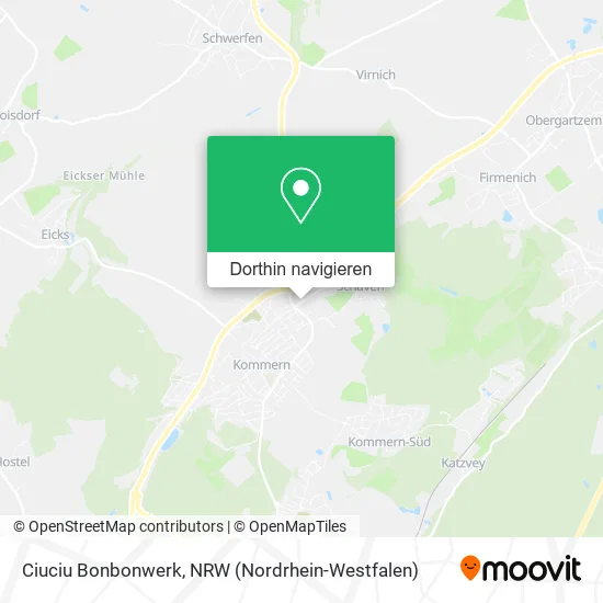 Ciuciu Bonbonwerk Karte