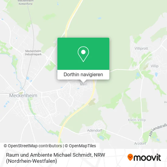 Raum und Ambiente Michael Schmidt Karte