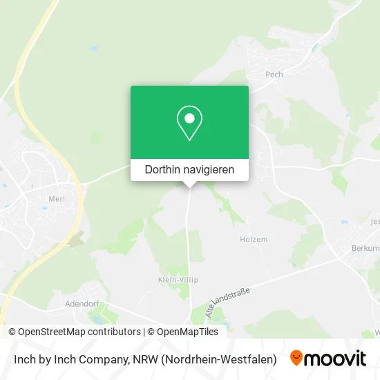 Inch by Inch Company Karte