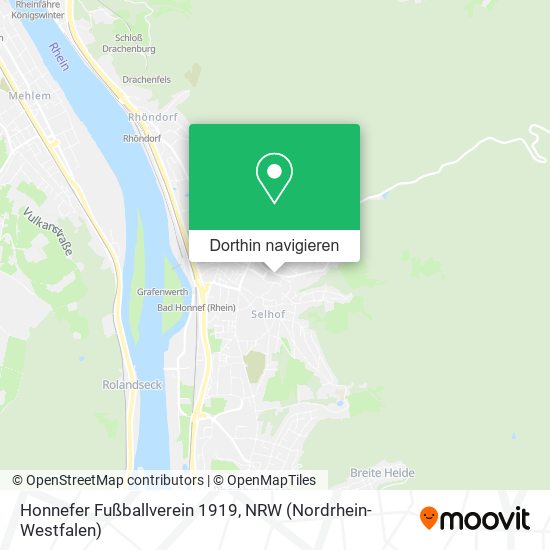 Honnefer Fußballverein 1919 Karte