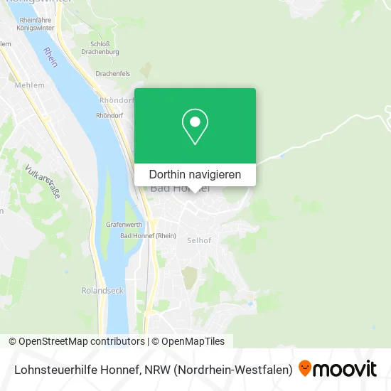 Lohnsteuerhilfe Honnef Karte