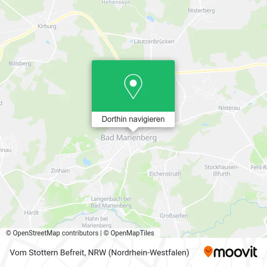 Vom Stottern Befreit Karte