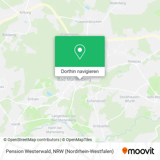 Pension Westerwald Karte