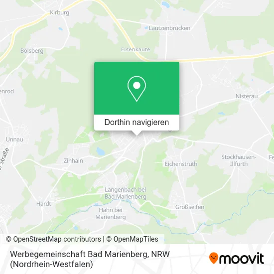 Werbegemeinschaft Bad Marienberg Karte