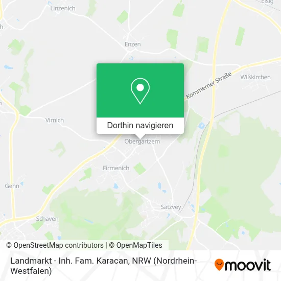 Landmarkt - Inh. Fam. Karacan Karte