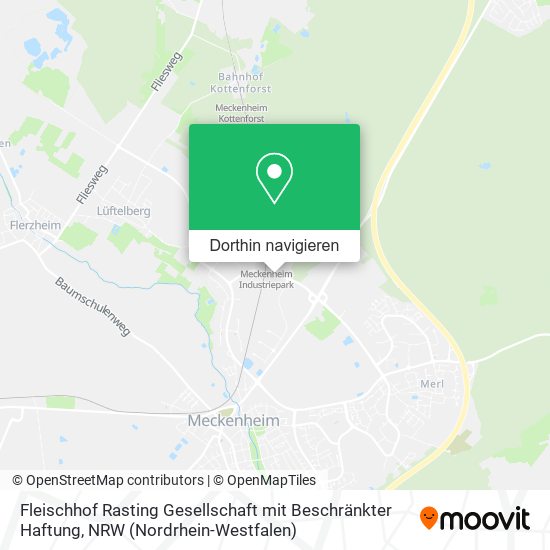 Fleischhof Rasting Gesellschaft mit Beschränkter Haftung Karte