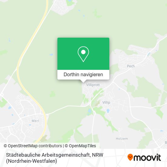 Städtebauliche Arbeitsgemeinschaft Karte