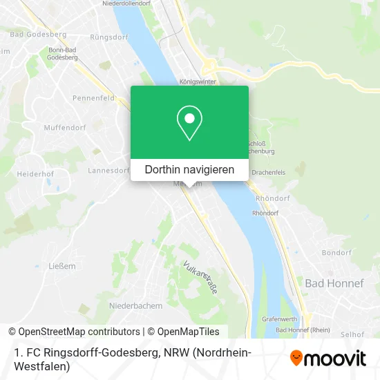 1. FC Ringsdorff-Godesberg Karte