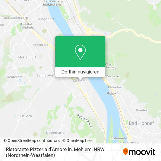 Ristorante Pizzeria d'Amore in, Mehlem Karte