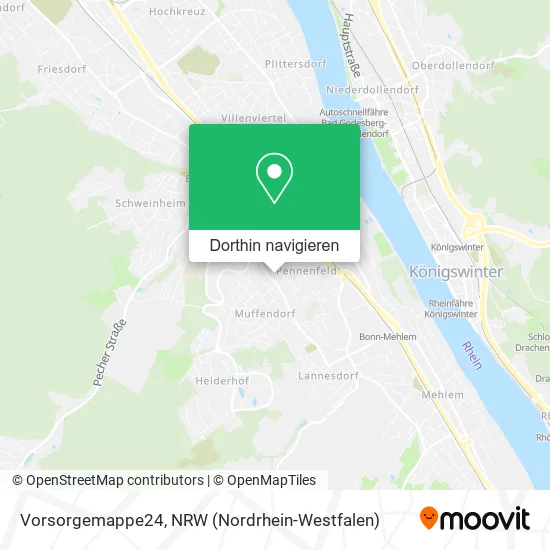 Vorsorgemappe24 Karte