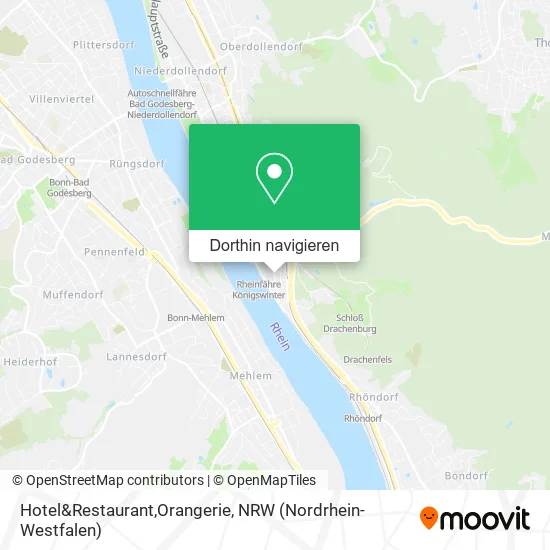 Hotel&Restaurant,Orangerie Karte