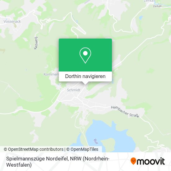 Spielmannszüge Nordeifel Karte