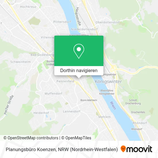 Planungsbüro Koenzen Karte