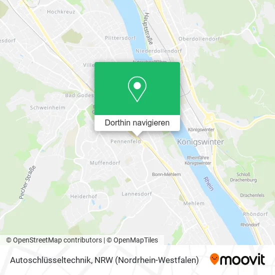 Autoschlüsseltechnik Karte