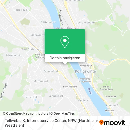 Tellweb e.K. Internetservice Center Karte