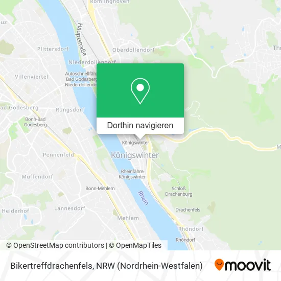 Bikertreffdrachenfels Karte