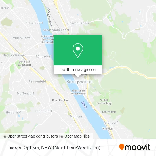 Thissen Optiker Karte