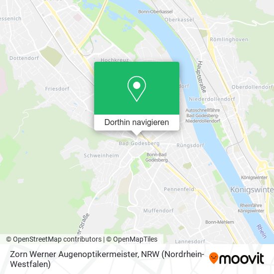 Zorn Werner Augenoptikermeister Karte