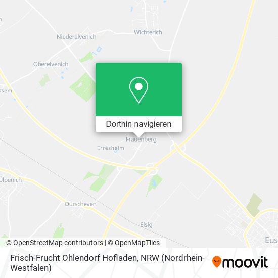 Frisch-Frucht Ohlendorf Hofladen Karte