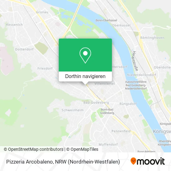 Pizzeria Arcobaleno Karte