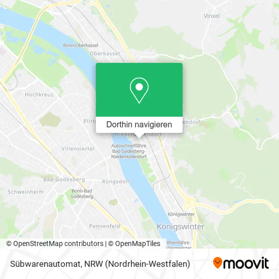 Sübwarenautomat Karte