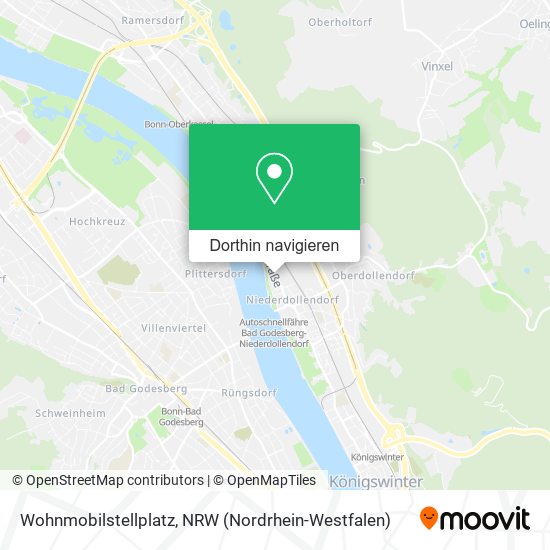 Wohnmobilstellplatz Karte