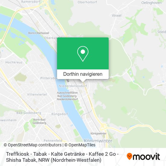 Treffkiosk - Tabak - Kalte Getränke - Kaffee 2 Go - Shisha Tabak Karte