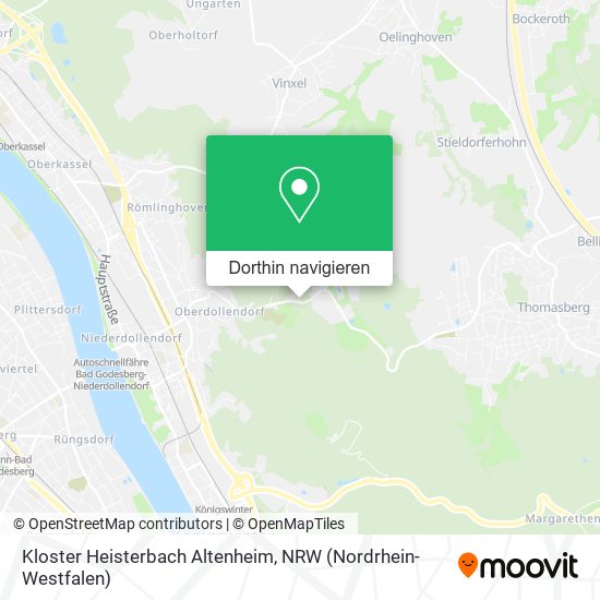 Kloster Heisterbach Altenheim Karte