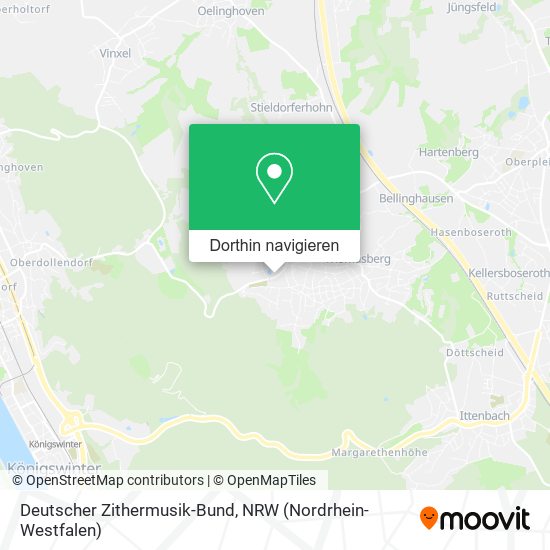 Deutscher Zithermusik-Bund Karte