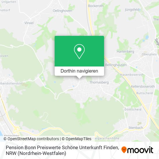 Pension Bonn Preiswerte Schöne Unterkunft Finden Karte