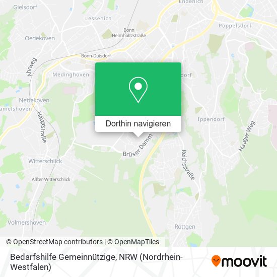 Bedarfshilfe Gemeinnützige Karte