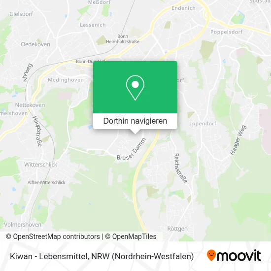 Kiwan - Lebensmittel Karte