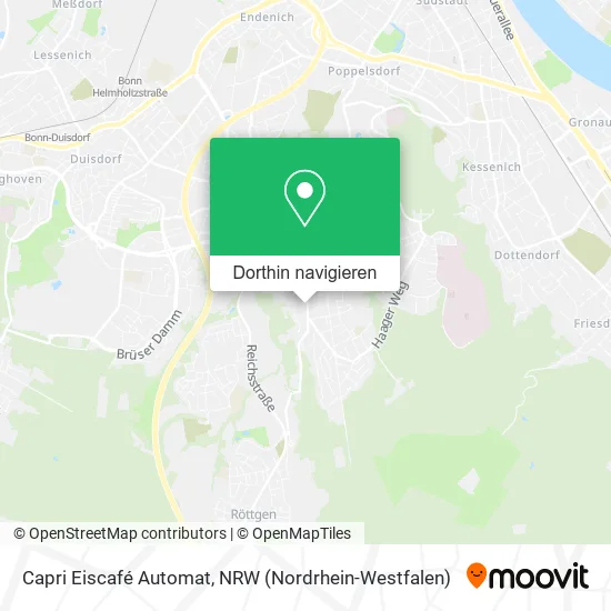 Capri Eiscafé Automat Karte