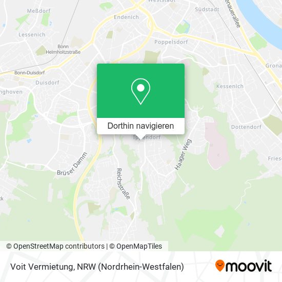 Voit Vermietung Karte