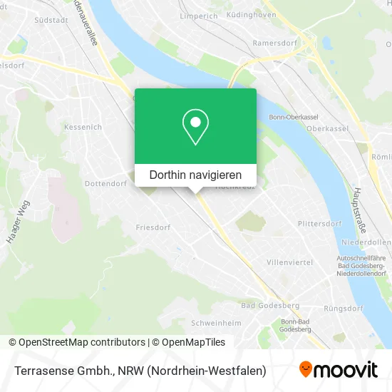 Terrasense Gmbh. Karte