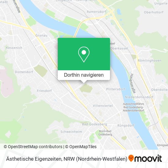 Ästhetische Eigenzeiten Karte