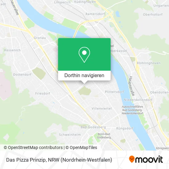 Das Pizza Prinzip Karte