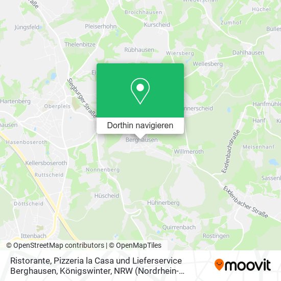 Ristorante, Pizzeria la Casa und Lieferservice Berghausen, Königswinter Karte
