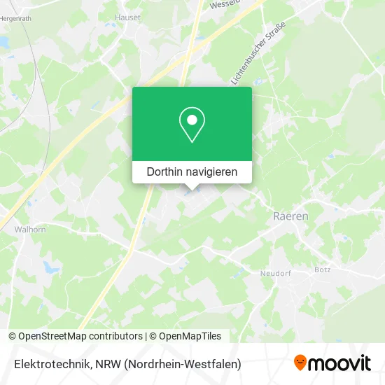 Elektrotechnik Karte