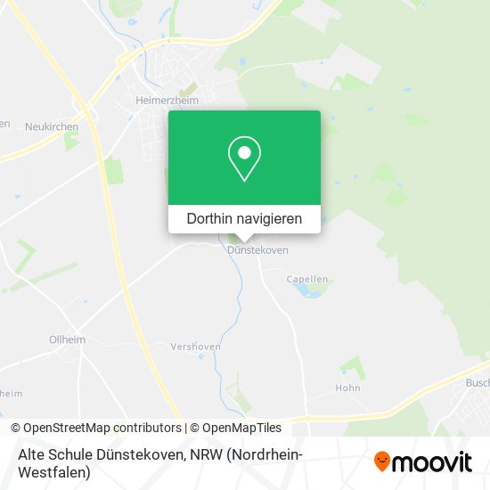 Alte Schule Dünstekoven Karte
