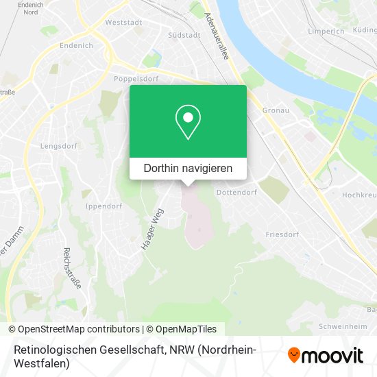 Retinologischen Gesellschaft Karte