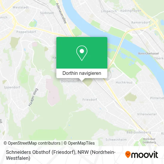 Schneiders Obsthof (Friesdorf) Karte
