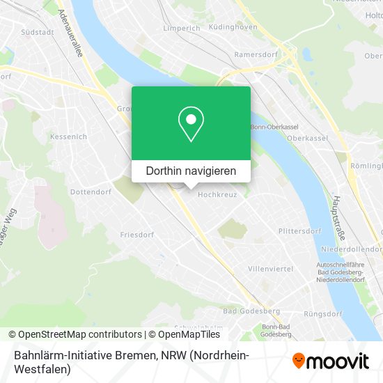 Bahnlärm-Initiative Bremen Karte