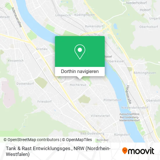 Tank & Rast Entwicklungsges. Karte