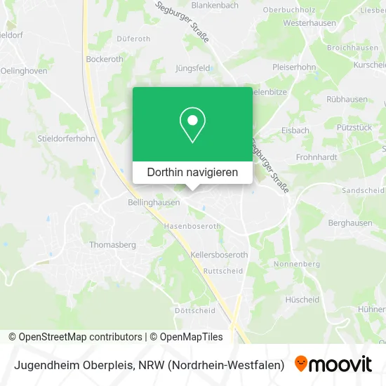 Jugendheim Oberpleis Karte