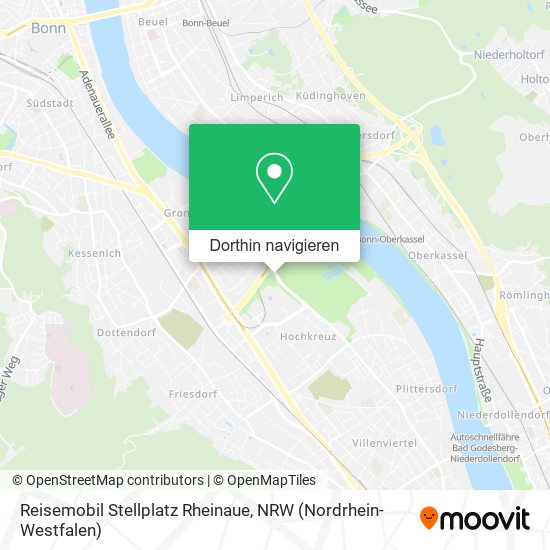 Reisemobil Stellplatz Rheinaue Karte