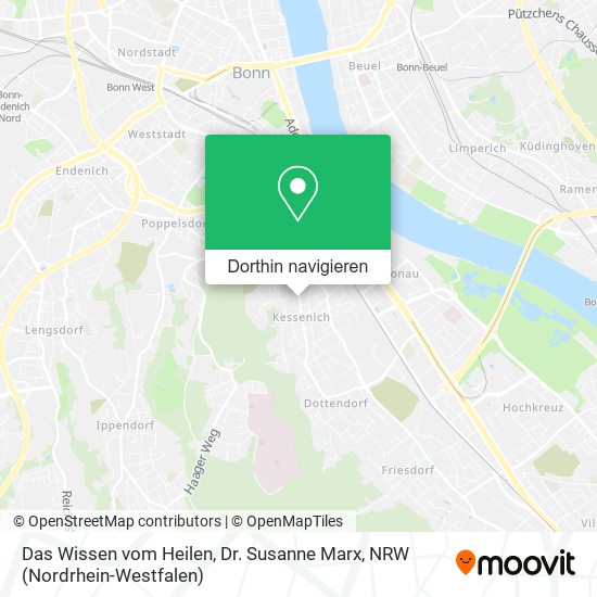 Das Wissen vom Heilen, Dr. Susanne Marx Karte